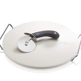  Gefu Darioso round pizza cutter + stone set with stand - 2