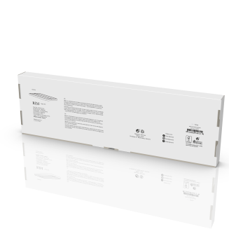 Reling podwójny na ręczniki Zone Denmark Rim White 44 cm - 3