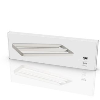 Reling podwójny na ręczniki Zone Denmark Rim White 44 cm - 2