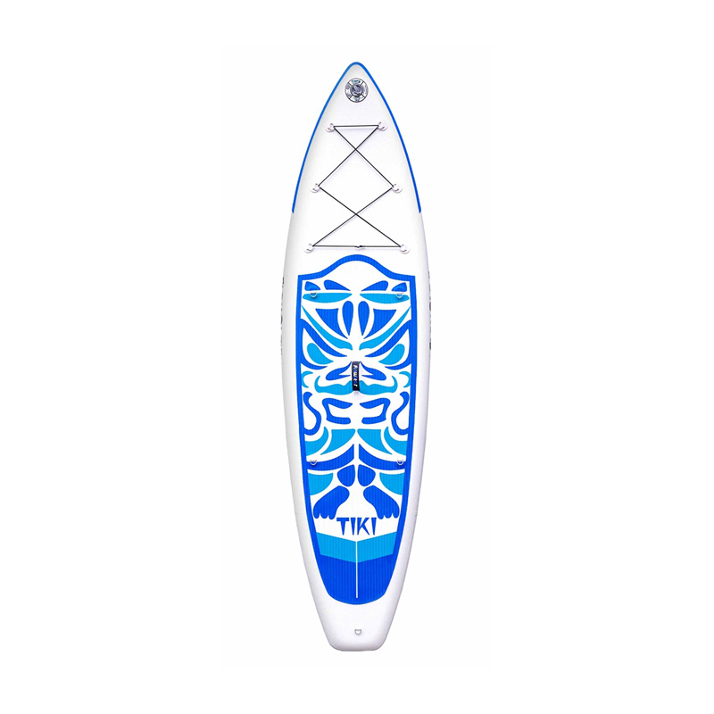 Deska do pływania SUP FunWater SUPFW05B Tiki 3,2m (niebiesko-biała)
