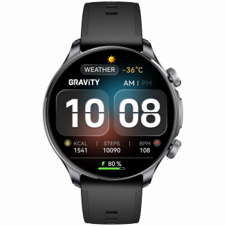 Smartwatch Gravity Czarny Pasek + Bransoleta GT35-2 - 7