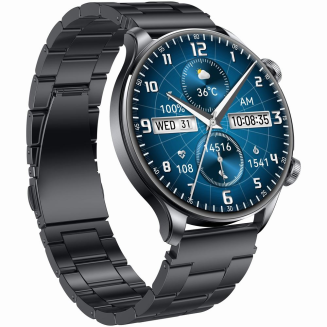 Smartwatch Gravity Czarny Pasek + Bransoleta GT35-2 - 9