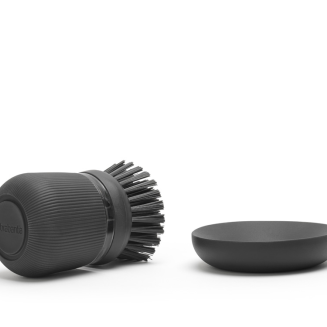 Szczotka do mycia naczyń z dozownikiem na płyn Brabantia SinkSide Dark Grey - 4