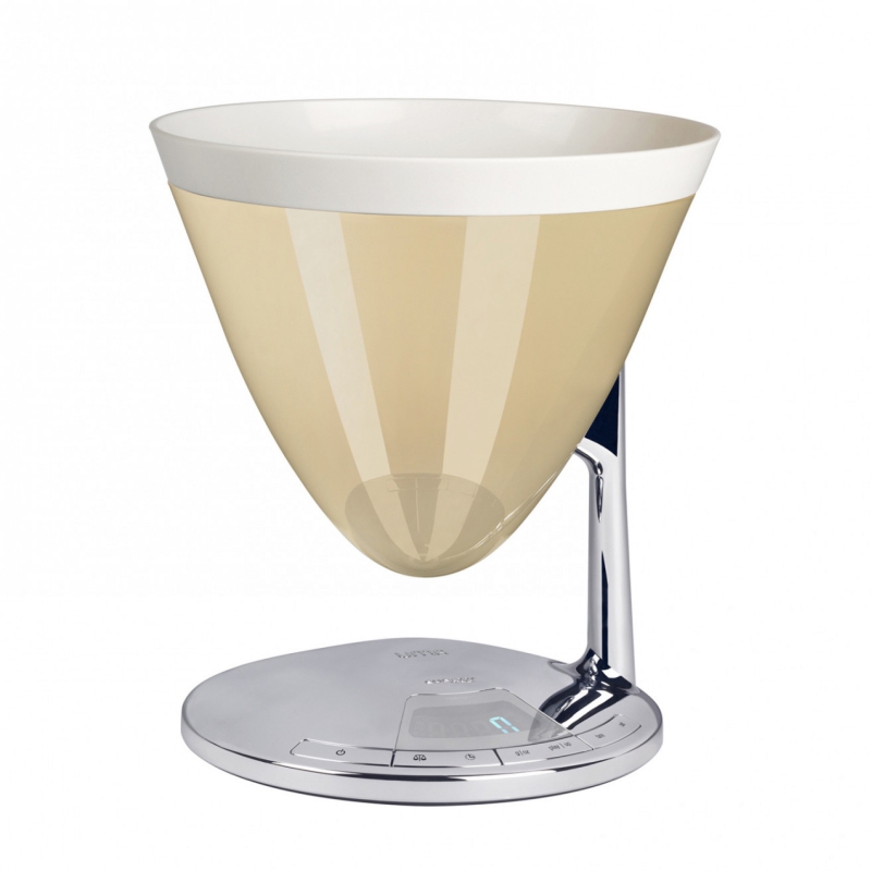 Elektroniczna waga z timerem Casa Bugatti Uma Cream