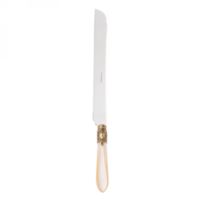 Nóż do ciasta i tortu Casa Bugatti Oxford Ivory/Gold