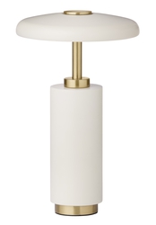 Przenośna lampa LED Cozy Living Copenhagen Cassias Ivory