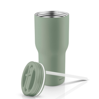 Kubek termiczny ze słomką Eva Solo Sip'n'Go 600 ml Green Goddess | CENA SPECJALNA - 3
