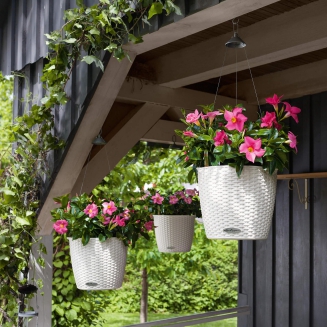  Lechuza Nido Cottage 28 flowerpot white - 9