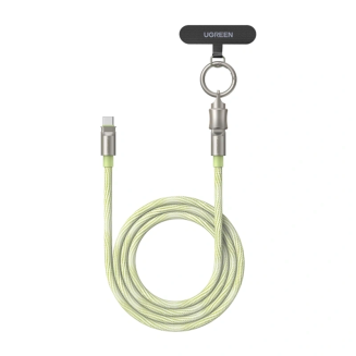 Kabel UGREEN L508 USB-C 1.2m 60W (zielony) - 3