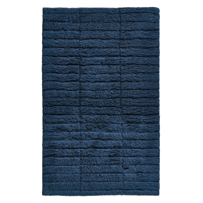  Zone Denmark Tiles Dark Blue Bath Mat 50x80 cm