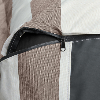 Fotel Fatboy The BonBaron Outdoor Stripe Cacao 120x120x75 cm | PROMOCJA: POKROWIEC GRATIS! - 7