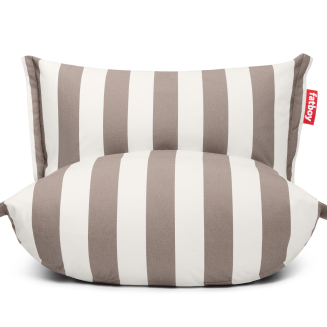 Fotel Fatboy The BonBaron Outdoor Stripe Cacao 120x120x75 cm | PROMOCJA: POKROWIEC GRATIS! - 2