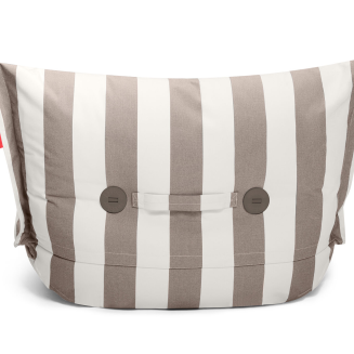Fatboy The BonBaron Outdoor Stripe Cacao Armchair 120x120x75 cm | PROMOTION: FREE COVER! - 3