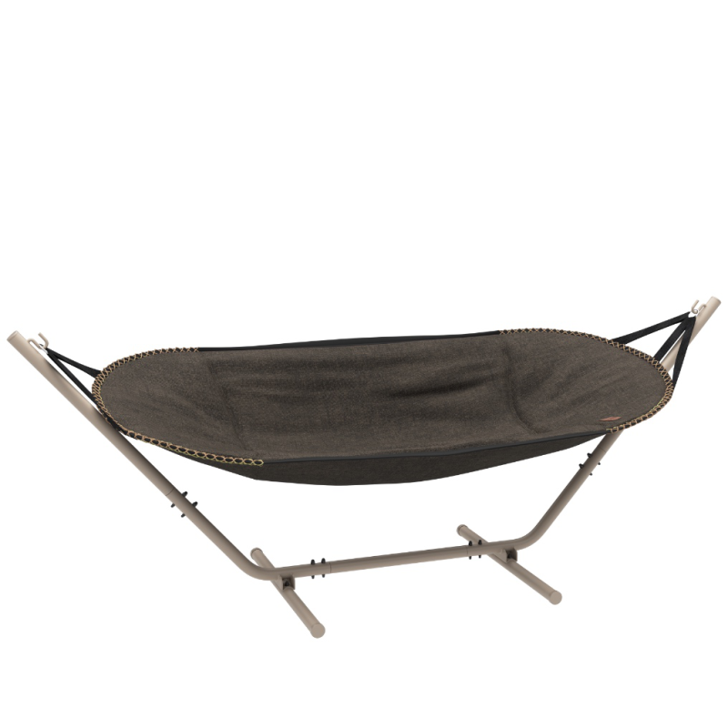 Hamak ze stojakiem taupe SACKit Cobana Hammock Alu Brown