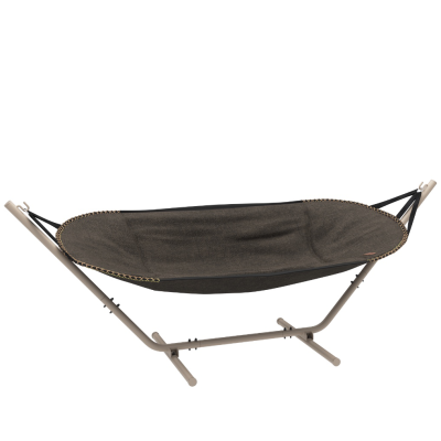 Hamak ze stojakiem taupe SACKit Cobana Hammock Alu Brown
