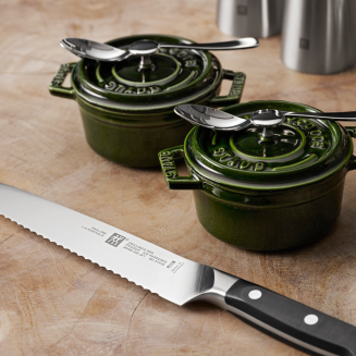 Mini garnek żeliwny okrągły Staub - 250 ml, Zielony - 2