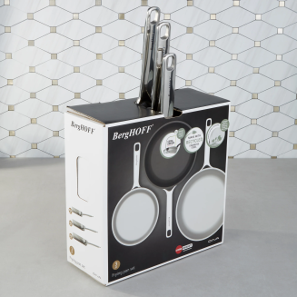 Zestaw patelni BergHOFF Helix 20 | 24 | 28 cm - 9