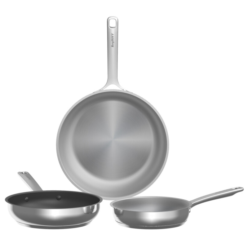Zestaw patelni BergHOFF Helix 20 | 24 | 28 cm
