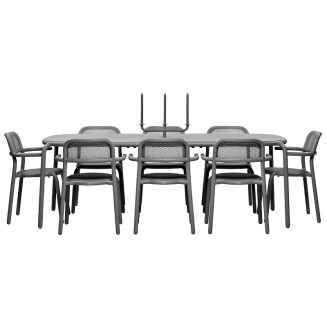 Świecznik Fatboy Toní Candle Holder Anthracite - 4