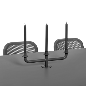 Świecznik Fatboy Toní Candle Holder Anthracite - 2