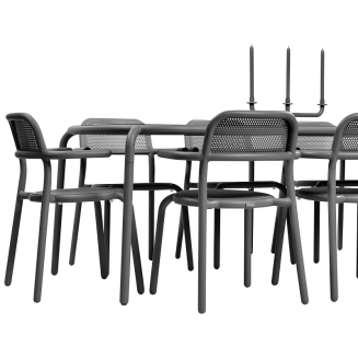 Fatboy Toni Candle Holder Anthracite - 5