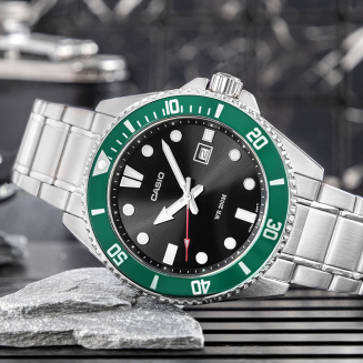Zegarek Męski CASIO MDV-107D-3AVEF + BOX - 6