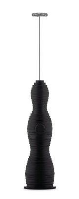 Alessi Pulcina milk frother, black