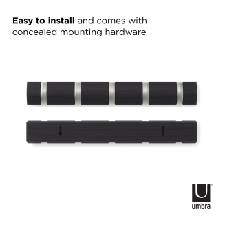 Wieszak Umbra Flip 5 haków Driftwood-Nickel | SZYBKA WYSYŁKA 24H | BESTSELLER - 4