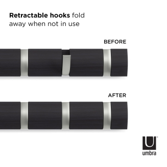 Wieszak Umbra Flip 5 haków Driftwood-Nickel | SZYBKA WYSYŁKA 24H | BESTSELLER - 3