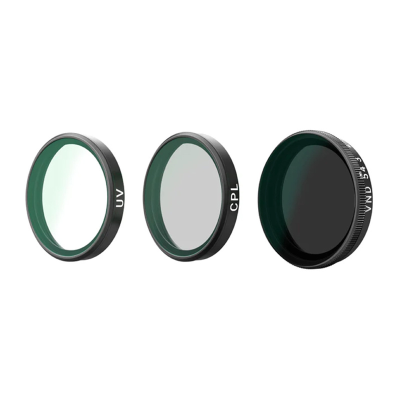 Telesin CPL/VND8/UV Filter Set for DJI Osmo Action 6 (3 pcs.)