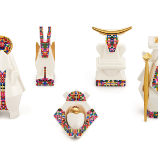  Alessi Holyhedrics Jesus porcelain figurine - 4