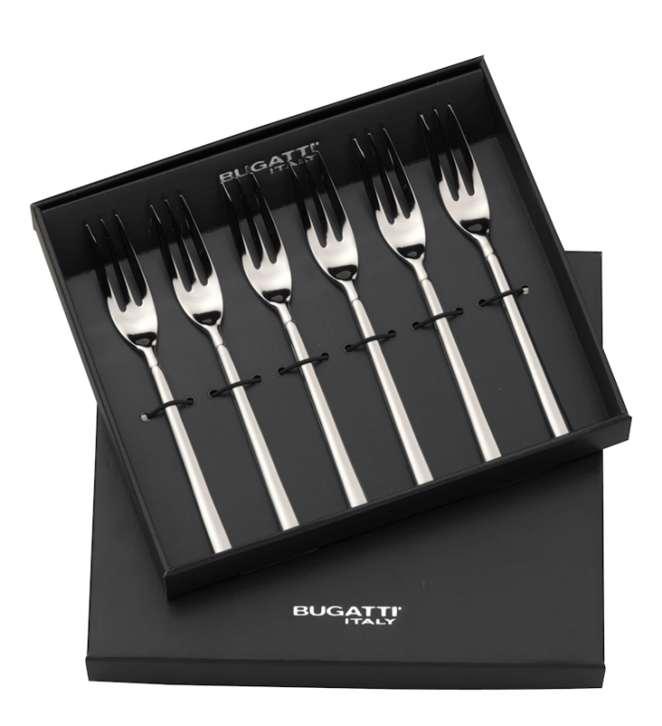  Set of 6 Casa Bugatti Portofino cake forks