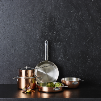 Patelnia głęboka Scanpan Maitre D' Copper Induction 26 cm - 5