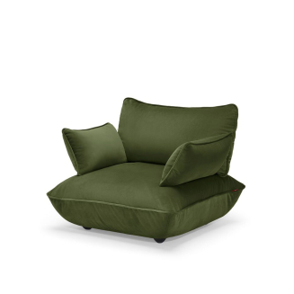 Sofa Fatboy Sumo Loveseat Velvet Deep Green - 2