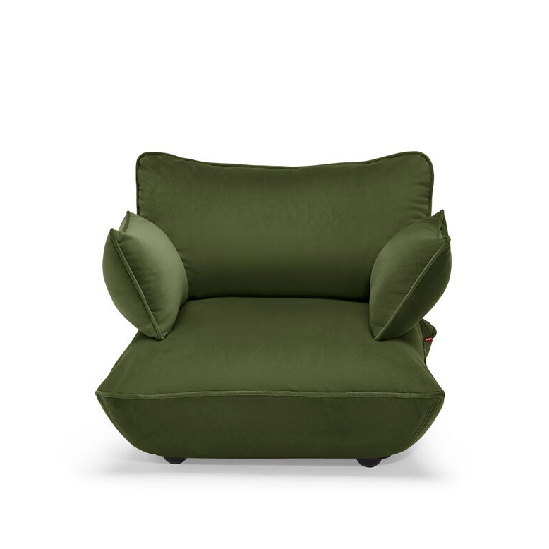 Sofa Fatboy Sumo Loveseat Velvet Deep Green