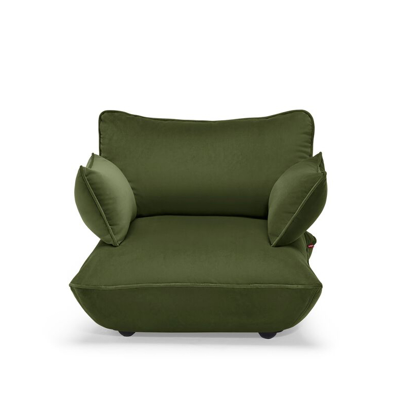 Sofa Fatboy Sumo Loveseat Velvet Deep Green