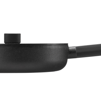 Głęboka patelnia żeliwna Skeppshult Noir 28 cm z pokrywą - 2