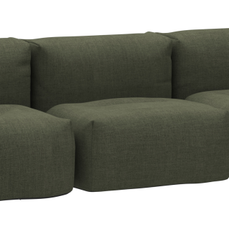 Reclining Sofa SACKit Soft Sofa Kirra Olive 3 Seater - 3