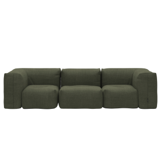  Reclining Sofa SACKit Soft Sofa Kirra Olive 3 Seater - 2