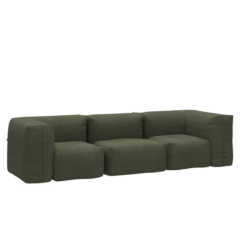  Reclining Sofa SACKit Soft Sofa Kirra Olive 3 Seater