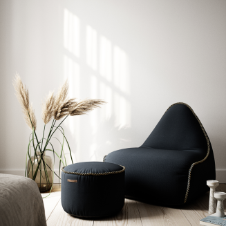 Pufa SACKit Cura Lounge Chair Black - 3