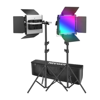 Lampa LED Neewer 2×660 PRO II RGB 2×200CM - 2