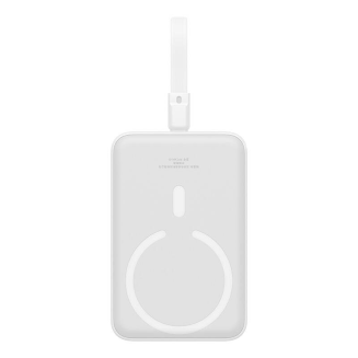 Powerbank magnetyczny Baseus Magnetic Mini 10000mAh, Lightning 20W MagSafe (biały) - 2
