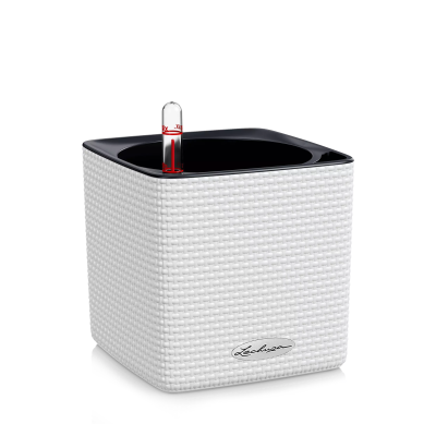  Lechuza Cube Color 14 herb pot | 16 white
