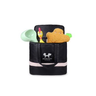 Torba podróżna United Pets czarno- różowa - 6