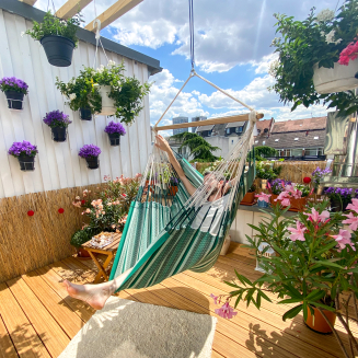  La Siesta Habana agave comfort hammock chair - 5