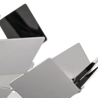 Alessi La Stanza dello Scirocco platter, polished silver - 3