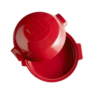  Emile Henry red cheese baking dish - 3