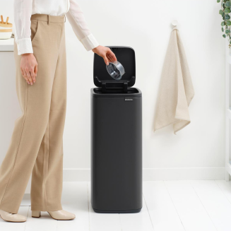 Kosz Brabantia Bo Touch Bin 30l Mineral Infinite Grey - 11