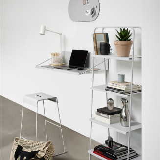 Hoker stalowy Zone Denmark A-Stool Soft Grey 65 cm - 2